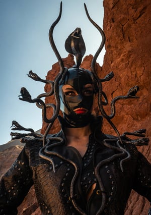 Image of Pandation Forge 'The Serpent' headdress