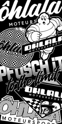 Image 1 of Ôhlala Moteursport<br />STICKERS