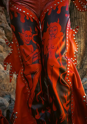 Image of Toxic Vision 20th Anniversary El Diablo chaps