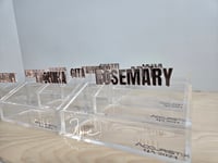 Image 3 of Acrylic Stationary Name Box