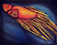 Image 1 of Goldfish Painting