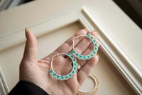 Image 9 of Ariela Sterling silver Hoop Earrings 