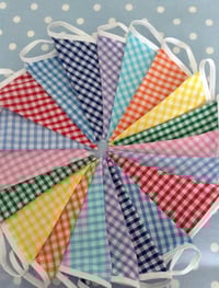 Image 1 of Gingham Bunting