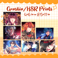 Image 1 of Genshin/HSR Prints