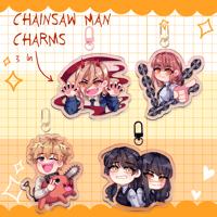 Image 2 of Chainsaw Man Keychains