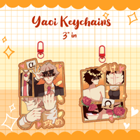 Image 2 of Seme/Uke keychains