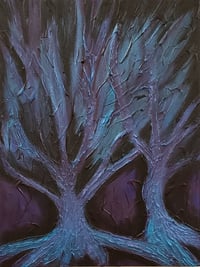 Image 1 of Abstract Expressionist Trees #2