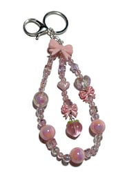Image 7 of 1PC. OOAK ACRYLIC/RESIN BEADED KEY RING LANYARD/ PURSE SWAG/CELL PHONE SWAG