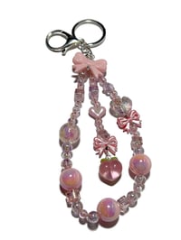 Image 8 of 1PC. OOAK ACRYLIC/RESIN BEADED KEY RING LANYARD/ PURSE SWAG/CELL PHONE SWAG