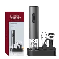 Electric 4-in-1 bottle wine opener