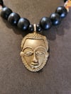 Ashanti Mask Necklace & Bracelet Set