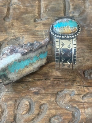 Image of Bisbee in Quartz Stamped Bracelet