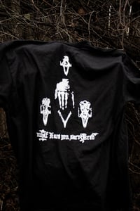 Image 2 of what have you sacrificed logo tee