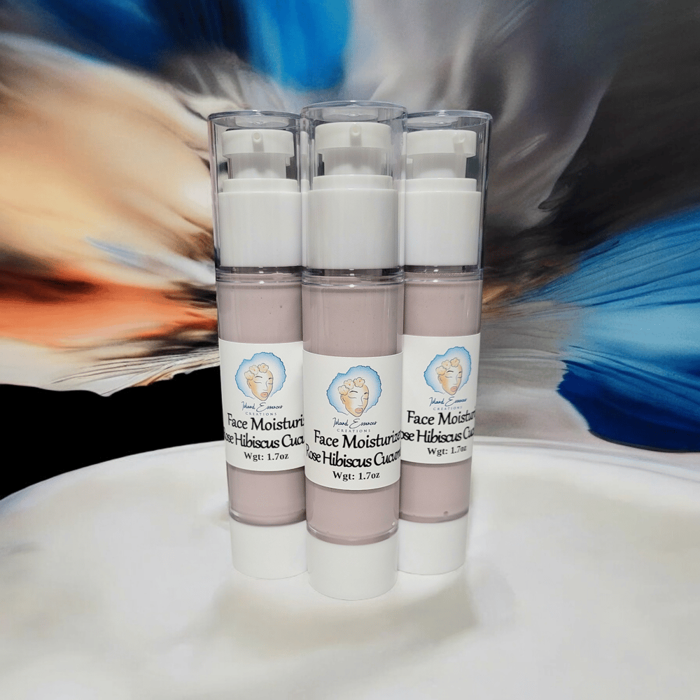 Image of Rose Hibiscus Cucumber Facial Moisturizers