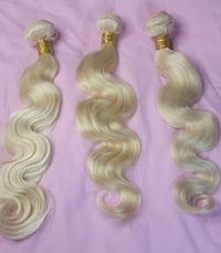 Image 3 of 613 *Blonde* Premium Virgin Bodywave Hair Bundles