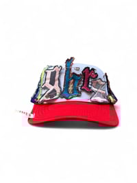 Image 1 of Pin Head Trucker Hat.