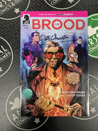 The Brood #1 From the World of Minor Threats TRIPLE SIGNED