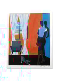 Image 1 of "Me and My Shadow" (Painted Print)