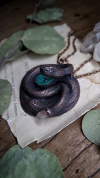 Image 1 of Rattlesnake Cast Amulet