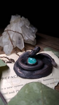 Image 2 of Rattlesnake Cast Amulet