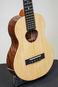 Image 3 of KoAloha KTM-00 Shop Order Bearclaw Spruce Top Curly Walnut Tenor