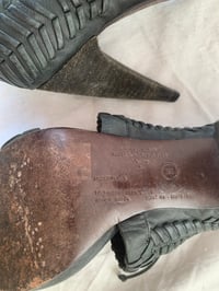 Image 4 of All Saints Woven Leather Heels