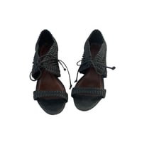 Image 2 of All Saints Woven Leather Heels