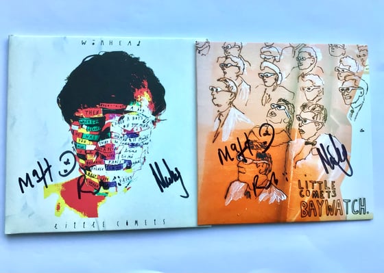 Image of SIGNED CD BUNDLE BAYWATCH EP & WORHEAD ALBUM