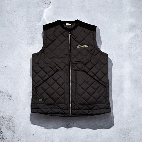 Image of BLACK - PADDED GILET