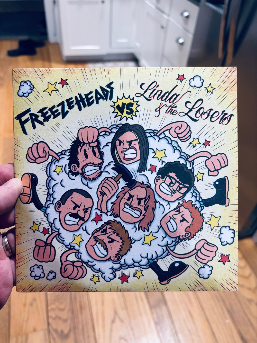 Freezeheads / Linda And The Losers Split 7"