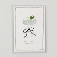 Lets Make Pour Choices - Hand Finished Card