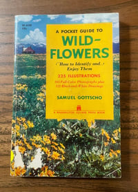 Image 1 of Vintage Wild Flowers Book Illustrated