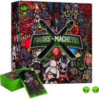 Image 1 of Masks & Machetes - Complete Game Box