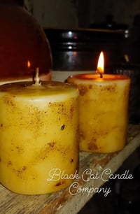 Image 1 of Beeswax dipped pillars