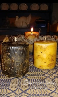 Image 2 of Beeswax dipped pillars