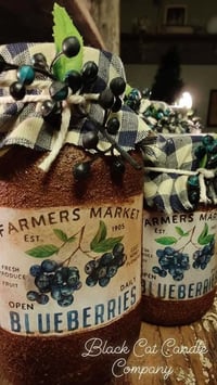 32oz Vintage Blueberry  Candles