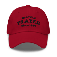 Image 1 of WRLDWIDE PLAYER Blk Dad Hat