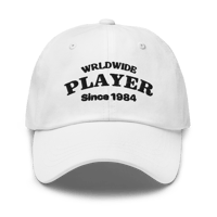 Image 3 of WRLDWIDE PLAYER Blk Dad Hat