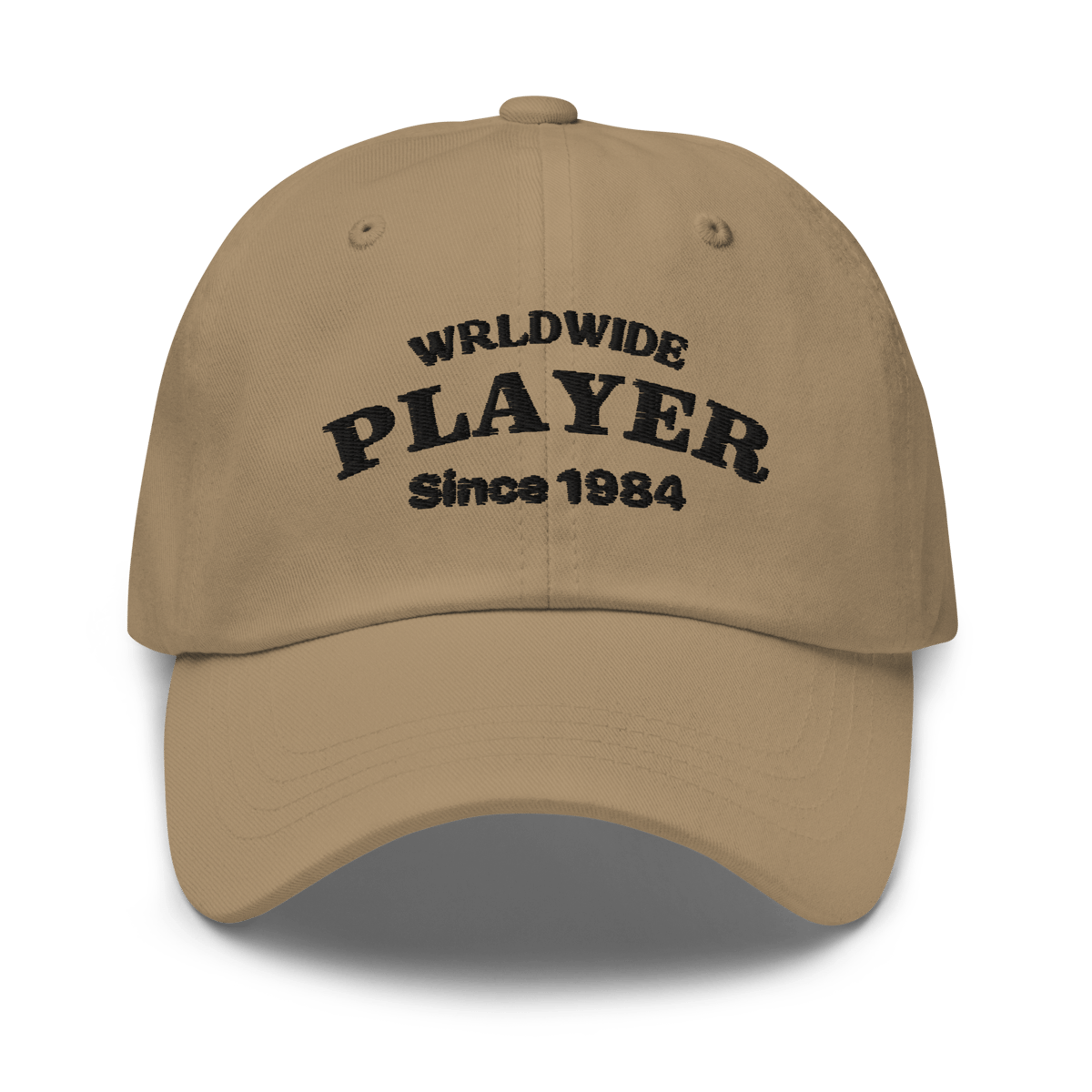 WRLDWIDE PLAYER Blk Dad Hat | dkrolla67 WRLDWIDE PLAYER Blk Dad Hat | dkrolla67