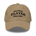 WRLDWIDE PLAYER Blk Dad Hat