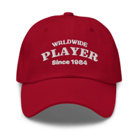 Image 4 of WRLDWIDE PLAYER Wht Dad Hat
