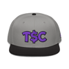 Da Purple Hulk (blkoutline) Snapback Hat