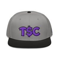 Image 1 of Da Purple Hulk (blkoutline) Snapback Hat
