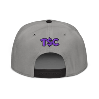 Image 2 of Da Purple Hulk (blkoutline) Snapback Hat