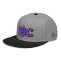 Da Purple Hulk (blkoutline) Snapback Hat