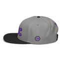 Da Purple Hulk (blkoutline) Snapback Hat
