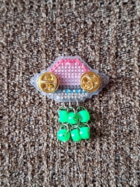 Image 5 of Stitched UFO Pin