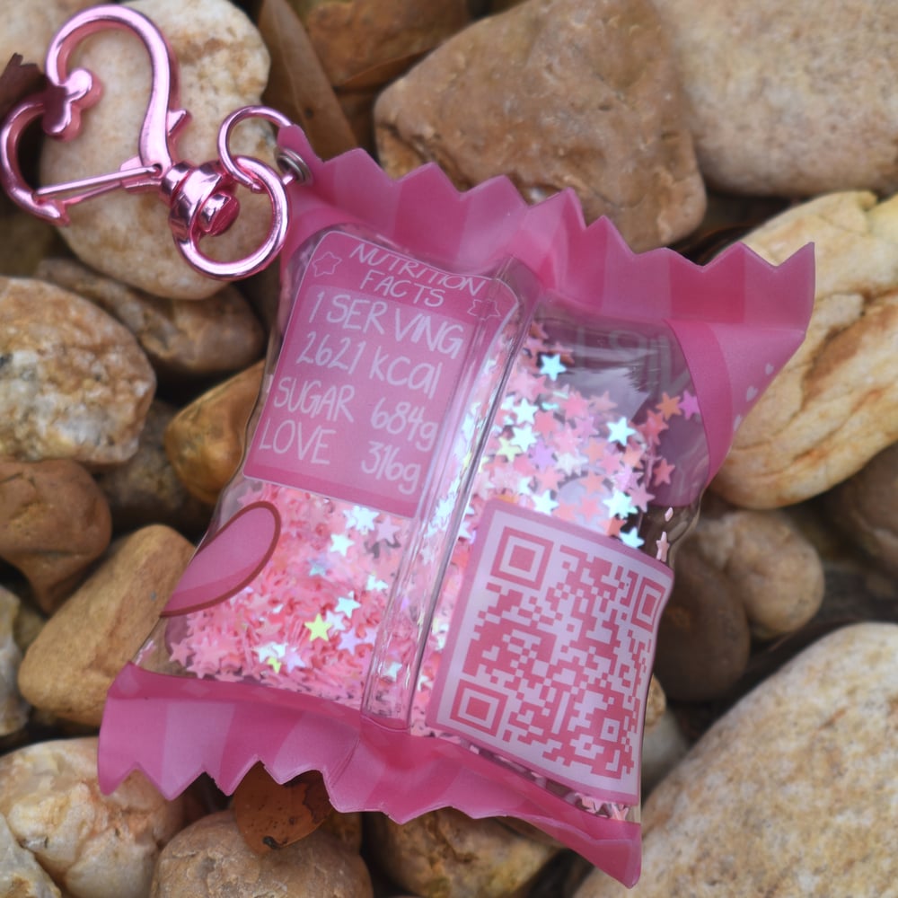 Swirlpuffs Candy Shaker Charm