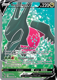 Regidrago V (Full Art) - SWSH12: Silver Tempest - Near Mint