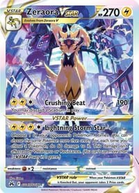 Zeraora VSTAR - Crown Zenith: Galarian Gallery - Near Mint